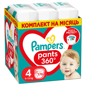 Підгузки-трусики Pampers Pants 4 (9-15 кг)