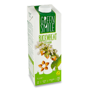 Напій ультрапастеризований Green Smile Buckwheat гречаний 2,5%
