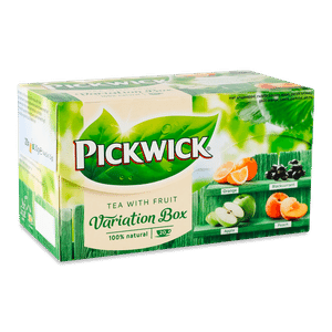 Чай чорний Pickwick Асорті зі шматочками фруктів 4х5х1,5г