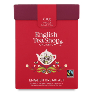 Чай чорний English Tea Shop English Breakfast органічний + ложка