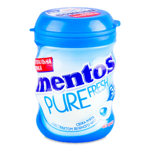 Гумка жувальна Mentos Pure fresh «Свіжа м'ята»