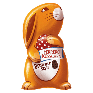 Фігурка Ferrero Kusschen Заєць з молочного шоколаду з брауні