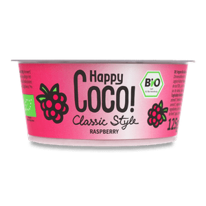 Десерт кокосовий Happy Coco! з малиною
