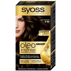 Фарба для волосся Syoss Oleo 3-10 «Глибокий каштан»