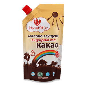 Молоко згущене Mama Milla з цукром та какао 7,5%