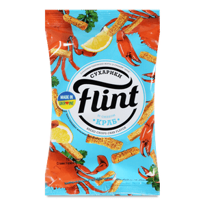 Сухарики Flint зі смаком краба