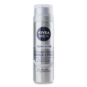 Піна для гоління Nivea «Срібний захист»
