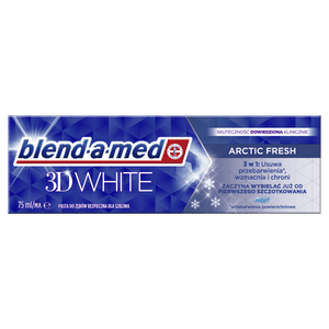 Паста зубна Blend-a-med 3D White Арктична свіжість