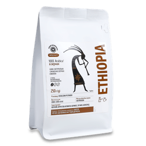 Кава зернова Ефіопія спешалті натуральна смажена