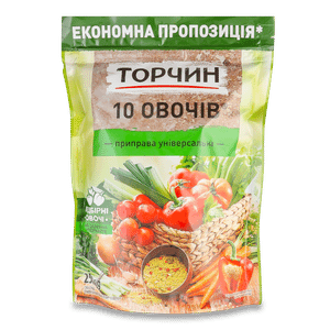 Приправа «Торчин» «10 овочів»