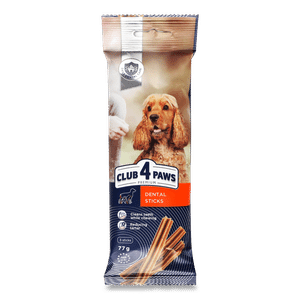 Ласощі для собак Club 4 Paws Dental Sticks жувальні палички