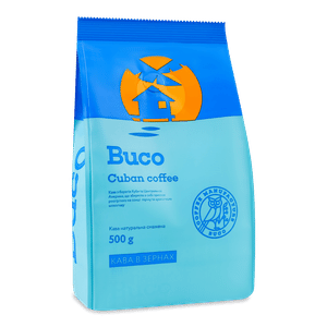Кава зернова Buco «Рецепт Куби» натуральна смажена