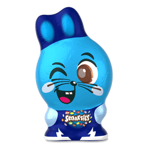 Фігурка Smarties Кролик з молочного шоколаду наповний драже