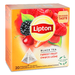Чай чорний Lipton Forest Fruit з ароматом лісових ягід