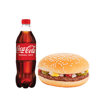 Разом смачніше "Гамбургер та Coca-Cola"