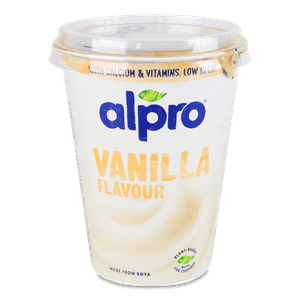Продукт Alpro соєвий ферментований ваніль, стакан