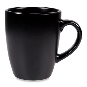 Чашка Divitis Home Carina чорна 385мл