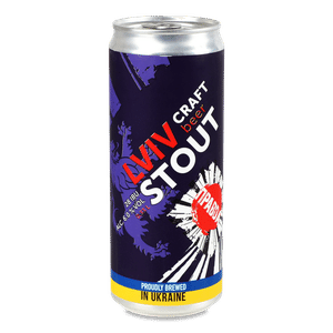 Пиво «Правда» Lviv Stout темне нефільтроване з/б