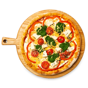 Піца зі шпинатом та фетою