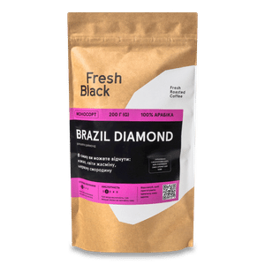 Кава зернова Fresh Black Brazil Diamond