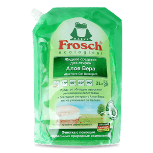 Засіб для прання Frosch «Алое вера» рідкий