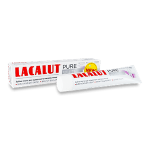 Паста зубна Lacalut Pure White