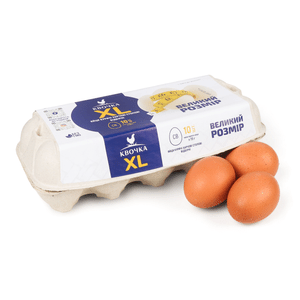 Яйця курячі «Квочка» XL відбірні СВ