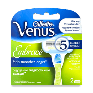 Картридж Gillette Embrace Venus з 2 змінними картриджами