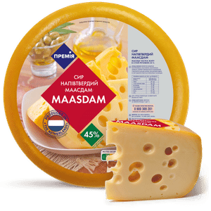 Сир «Премія»® Маасдам 45%