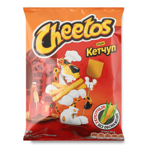 Палички кукурудзяні Cheetos зі смаком кетчупу