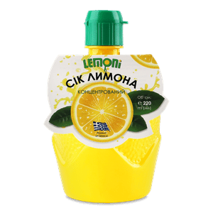 Сік Lemoni лимонний натуральний 100%