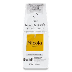 Кава мелена Nicola Blend Descafeinado без кофеїну