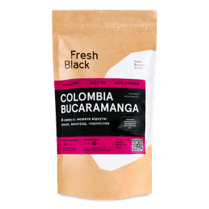 Кава зернова Fresh Black Colombia Bucaramanga