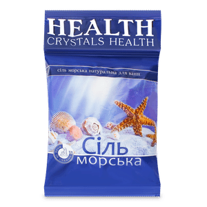 Сіль для ванни Crystals Health натуральна