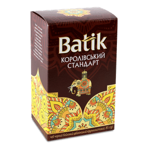 Чай чорний Batik Королівський стандарт