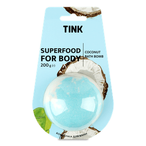 Бомба-гейзер для ванни Tink Coconut