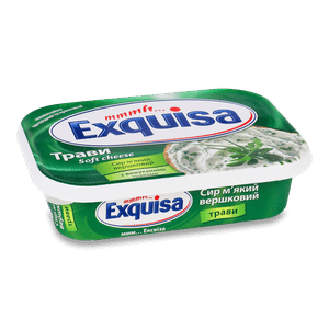 Сир Exquisa вершковий з травами 66%