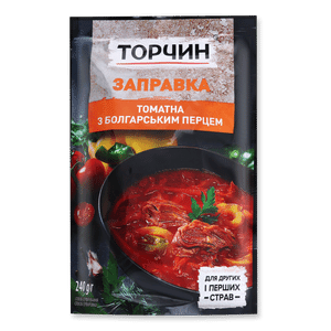 Заправка «Торчин» томатна з болгарським перцем