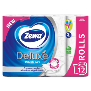 Папір туалетний Zewa Deluxe 3-шаровий