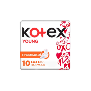 Прокладки гігієнічні Kotex Young Normal