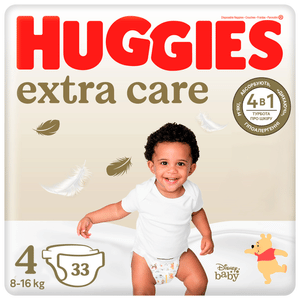 Підгузки Huggies Extra Care 4 (8-16 кг)