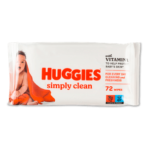 Серветки вологі дитячі Huggies Simply clean