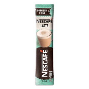 Напій кавовий Nescafe Latte розчинний