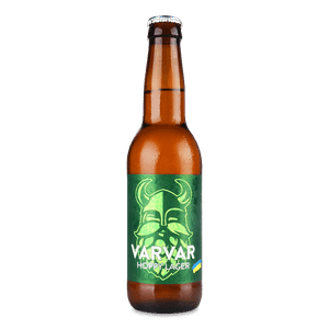 Пиво Varvar Hoppy Lager світле нефільтроване 5,6%
