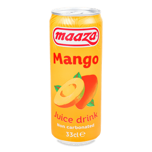 Напій соковий Maaza манго негазований з/б