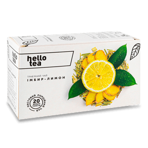 Чай трав'яний Hello Tea Імбир-лимон