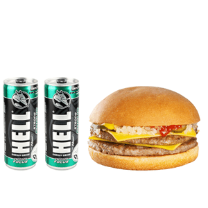 Разом смачніше «Чізбургер курячий та Hell Focus»