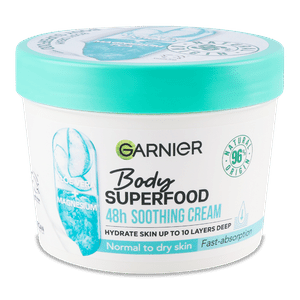 Крем Garnier Body Superfood алое для нормальної та сухої шкіри