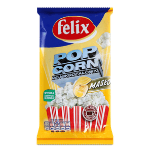 Кукурудза Felix для попкорну зі смаком вершкового масла