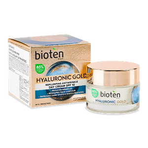 Крем Bioten HyaluronicGold SPF10 проти зморшок ден